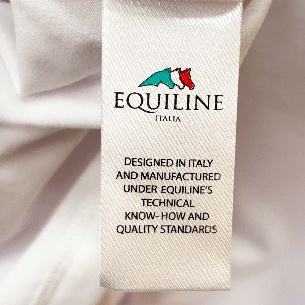 EQUILINE エクイライン DRILLA 長袖競技用 シャツ ハイネック S
