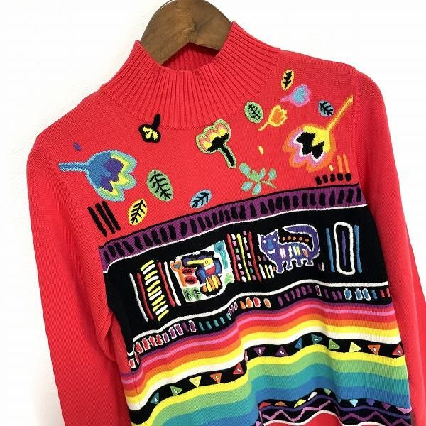 wnc レオナール LEONARD セーター・ニット 38 マルチ ハイネック