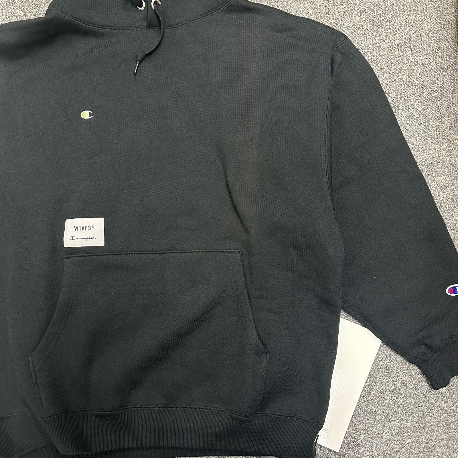 定価28600円 WTAPS × Champion フーデットスウェットシャツ フーディー 