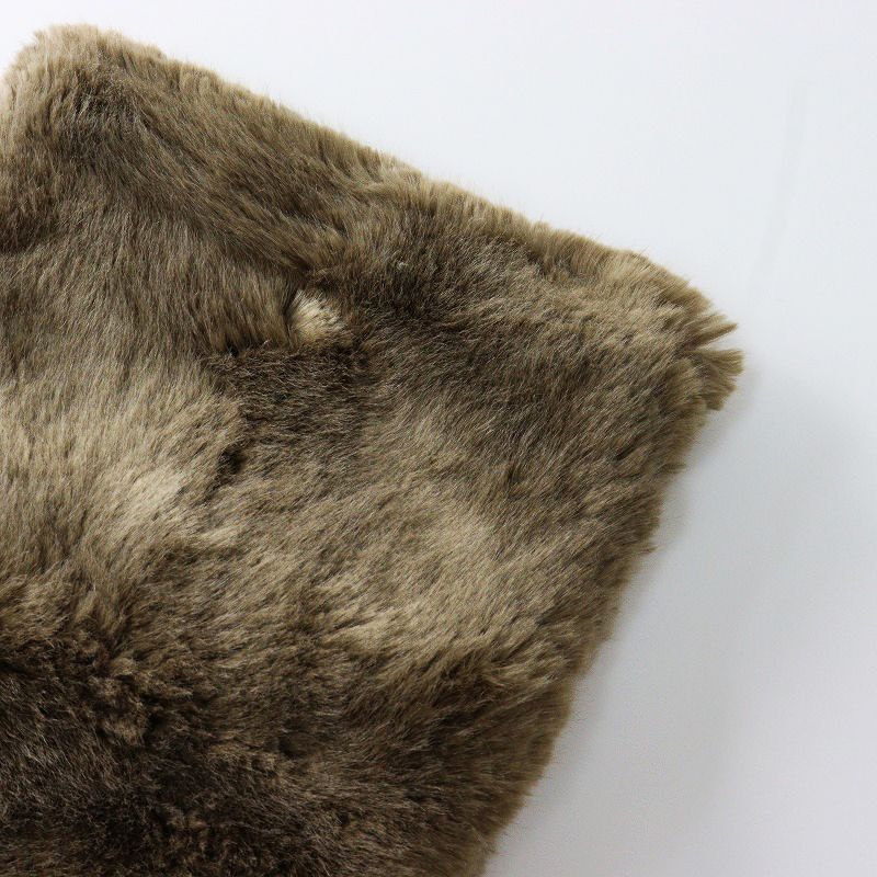美品 2020AW ドゥーズィエムクラス MUSE de Deuxieme Classe A POINT ETC アーポワン ウテセ FAKE FUR  CAPE/□ ブラウン【2400014231533】 - メルカリ