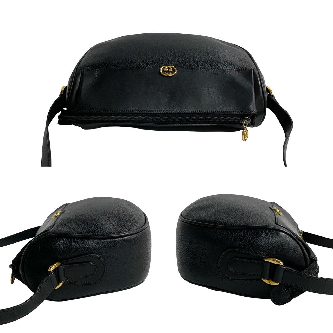 極 美品 希少品 GUCCI グッチ オールドグッチ GG ロゴ 金具