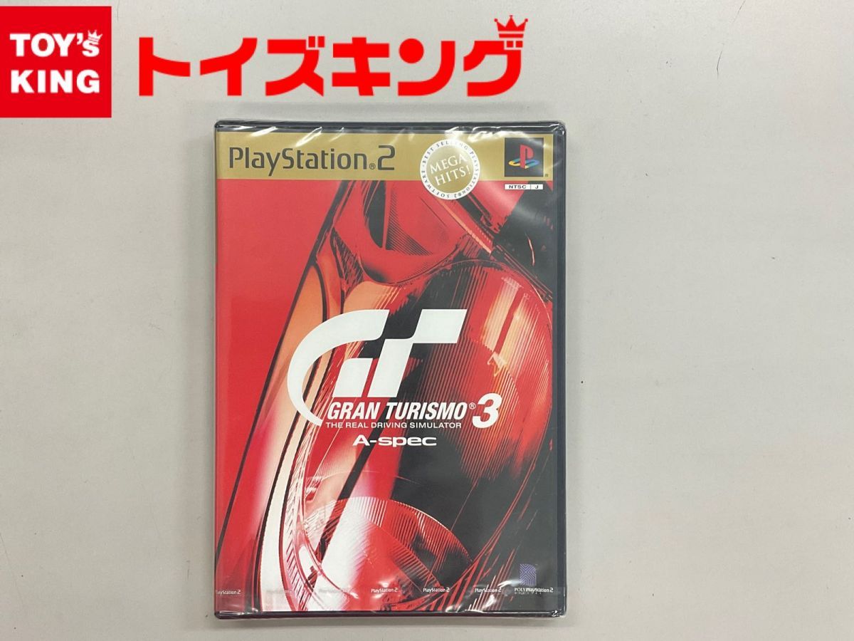 未開封 PS2ソフト グランツーリスモ3 A-spec プレイステーション 