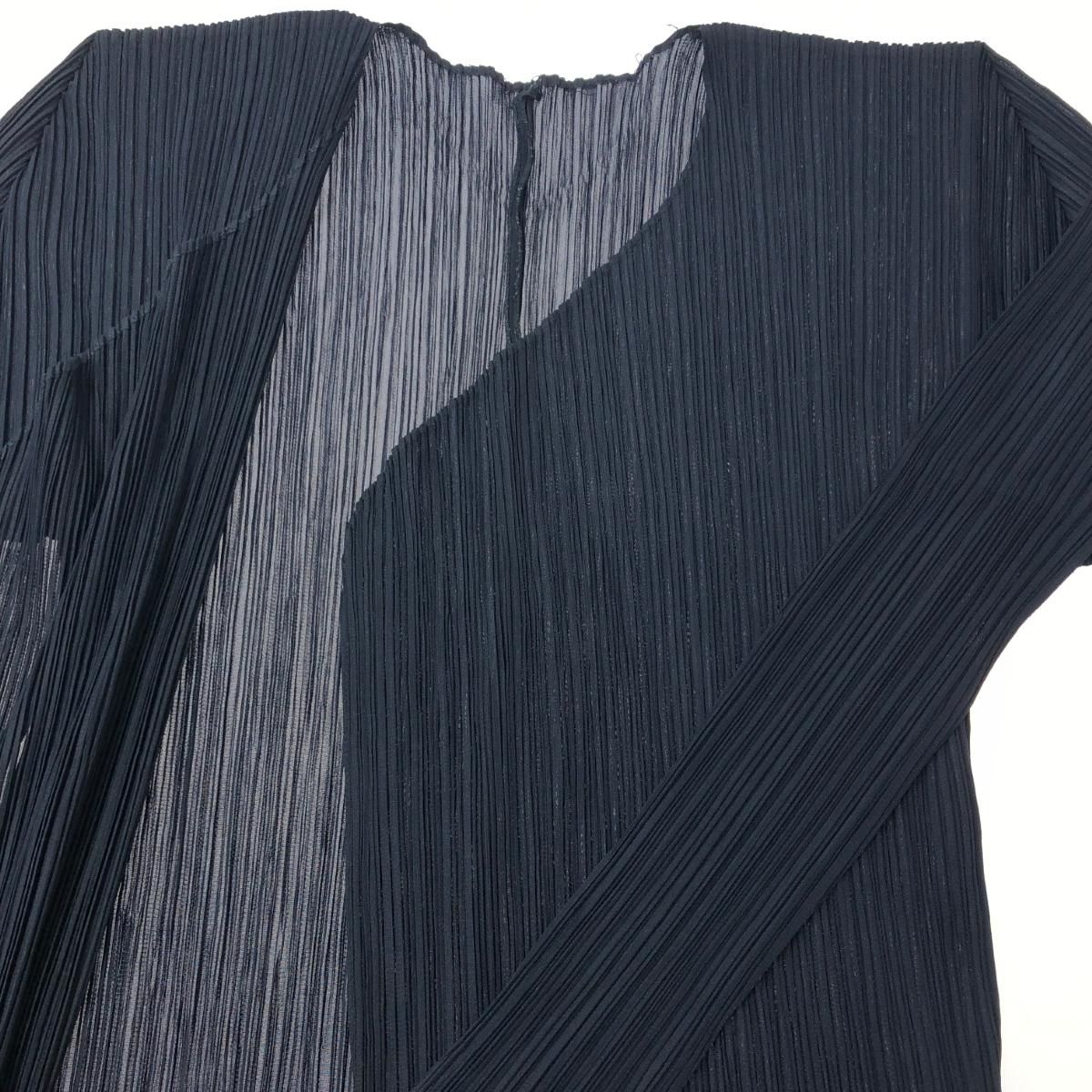 PLEATS PLEASE プリーツプリーズ ロングカーディガン サイズ:3