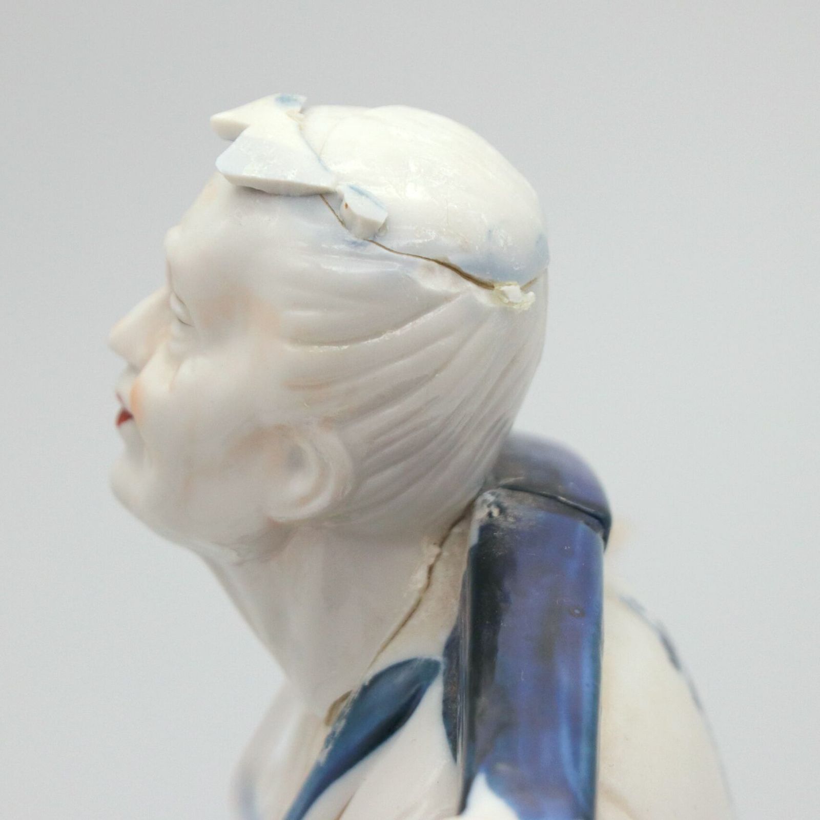 陶器人形・釣り・翁・嫗・インテリア・置物・No.210608-05・梱包