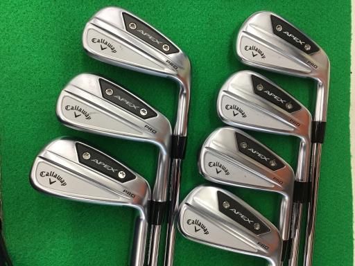 中古】 キャロウェイ APEX PRO(2024) 7S アイアンセット IR Dynamic
