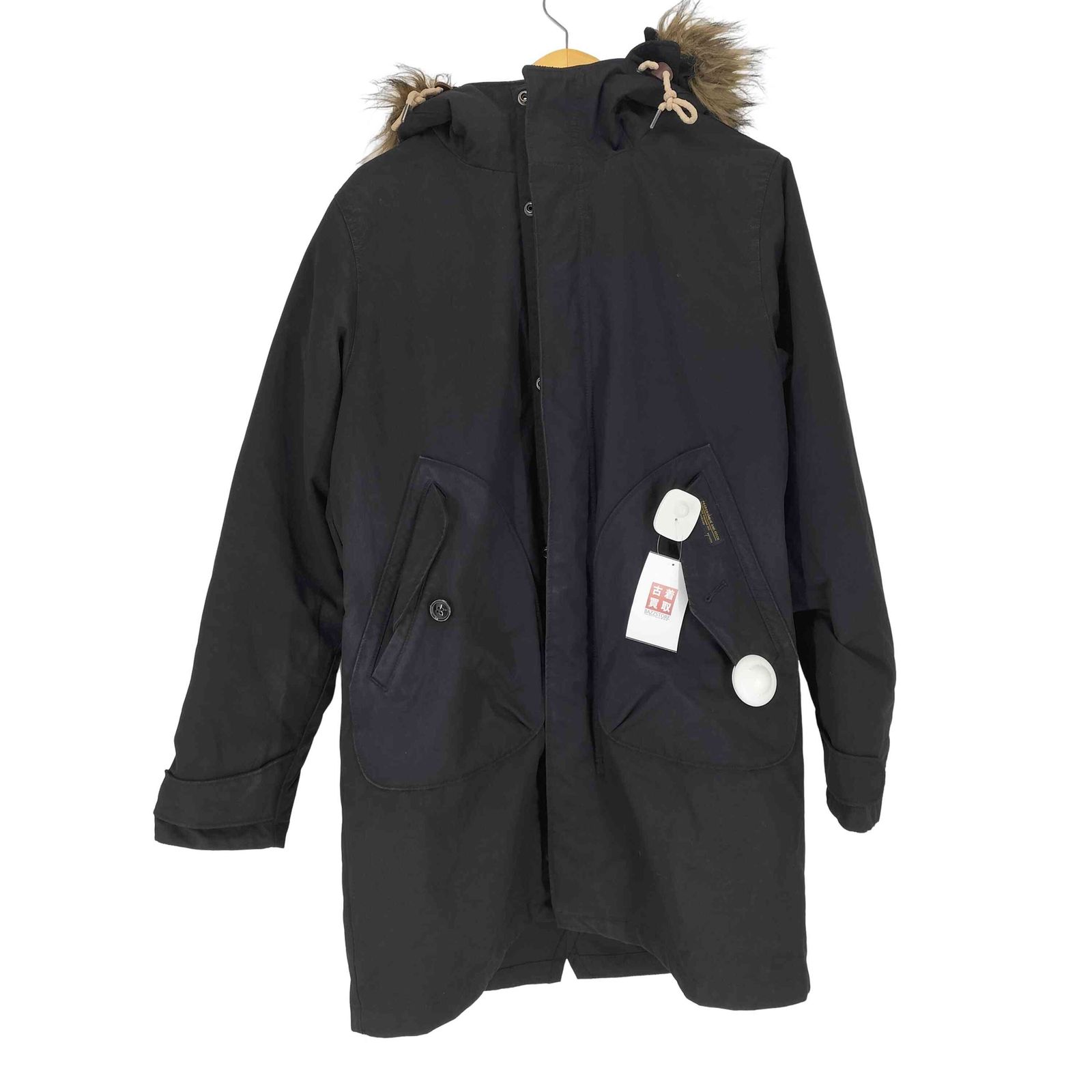 アバクロンビーアンドフィッチ Abercrombie ＆ Fitch ダックフェザー ファージップジャケット メンズ JPN：M 