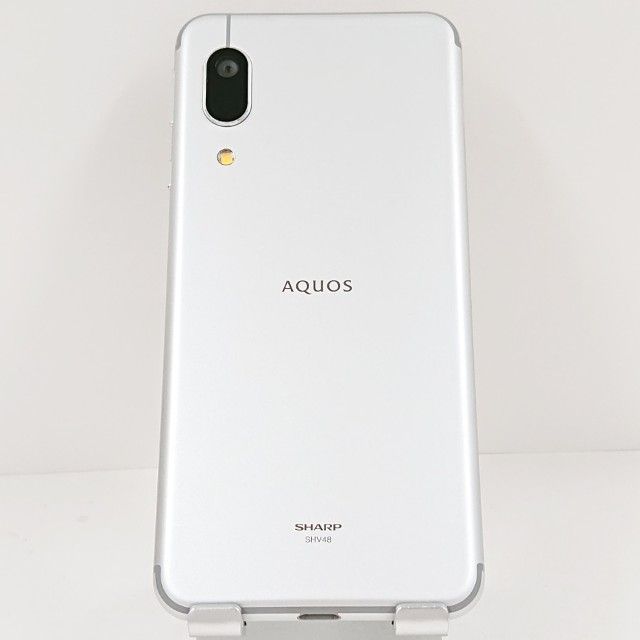 AQUOS sense3 basic SHV48 au シルバー 送料無料 本体 c14710