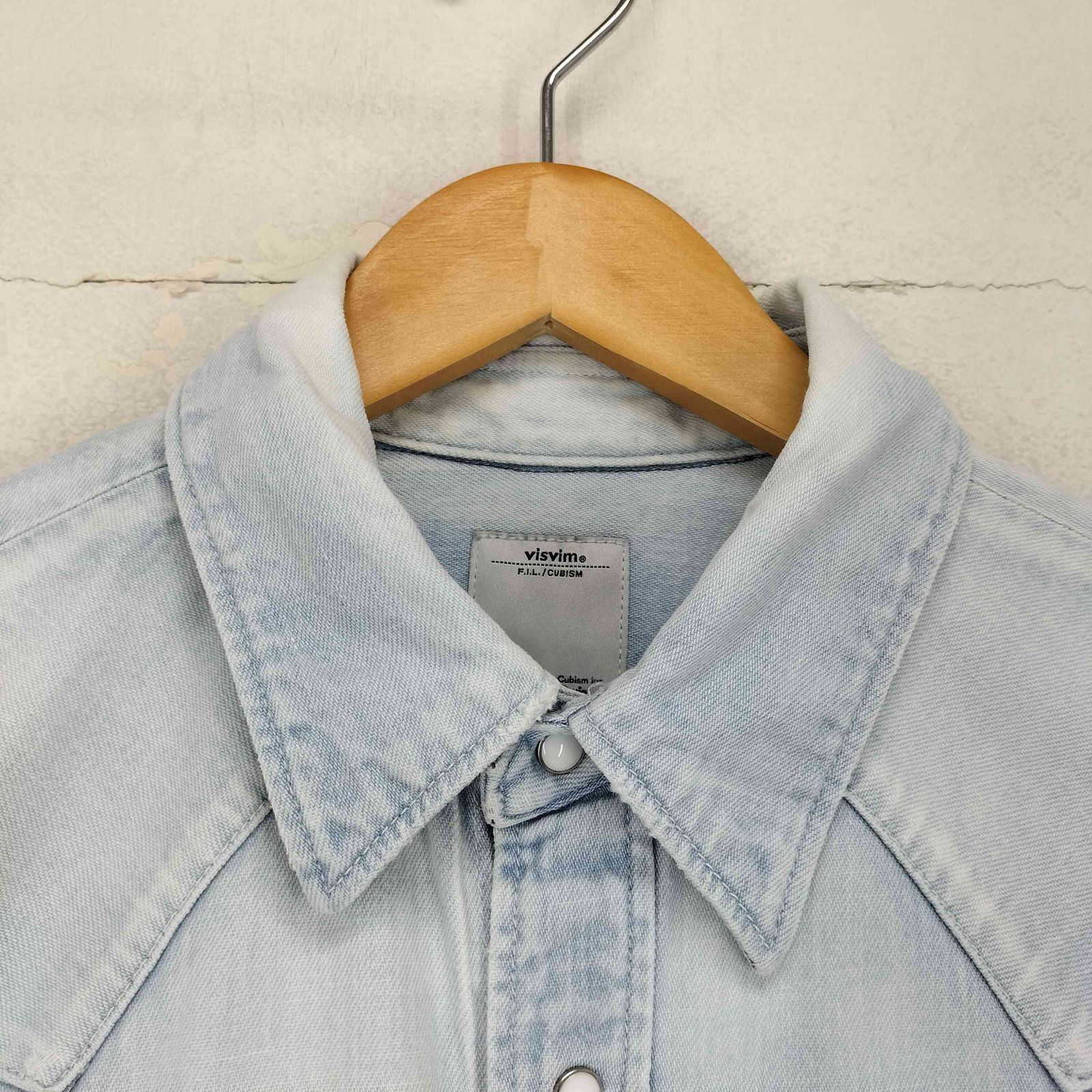ヴィズヴィム　ビズビム VISVIM デニムウエスタンシャツ ビンテージ ビズビム VISVIM デニムウエスタンシャツ メンズ 1 - メルカリ