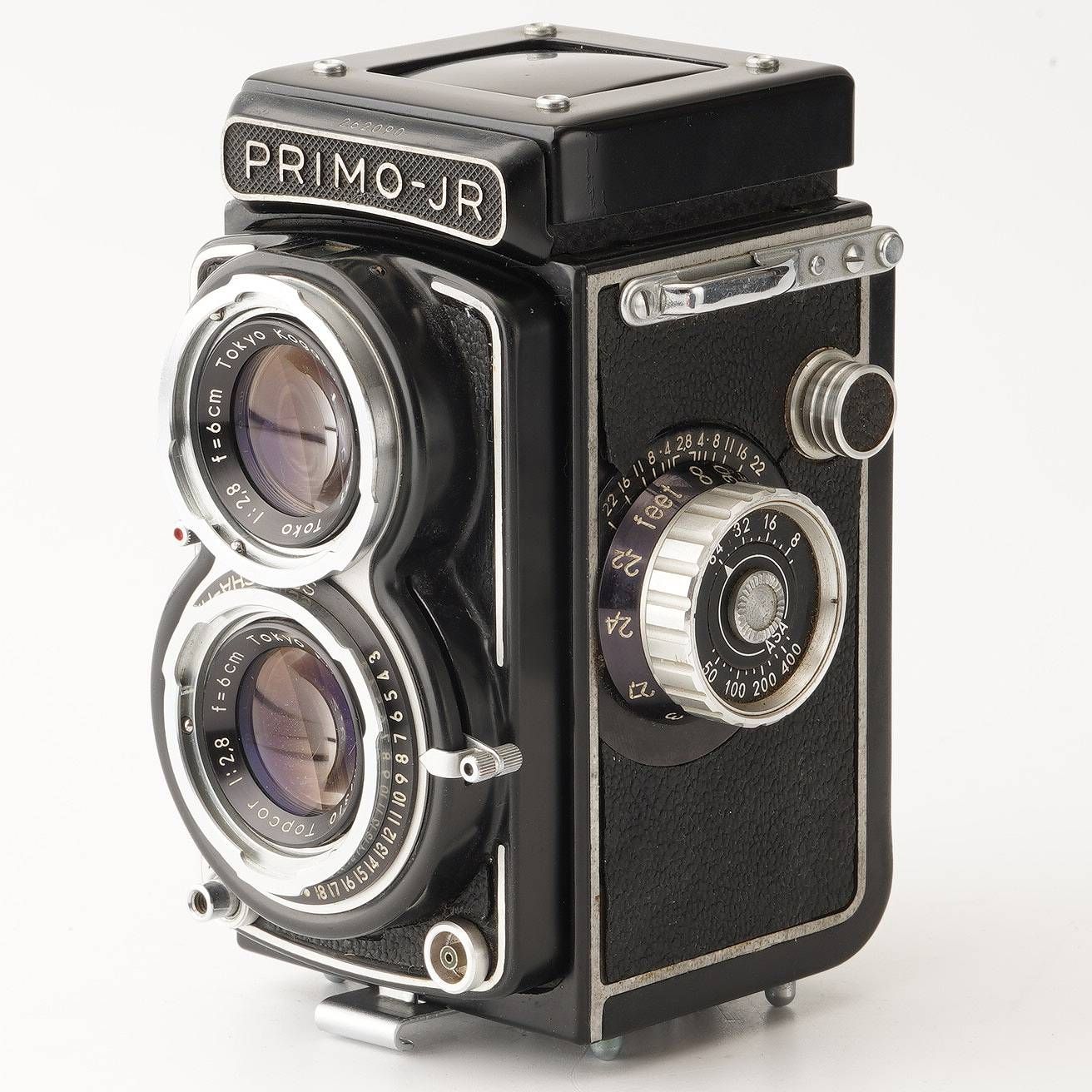 東京光学 Tokyo Kogaku PRIMO-JR 二眼レフカメラ Topcor 6cm 60mm F2.8