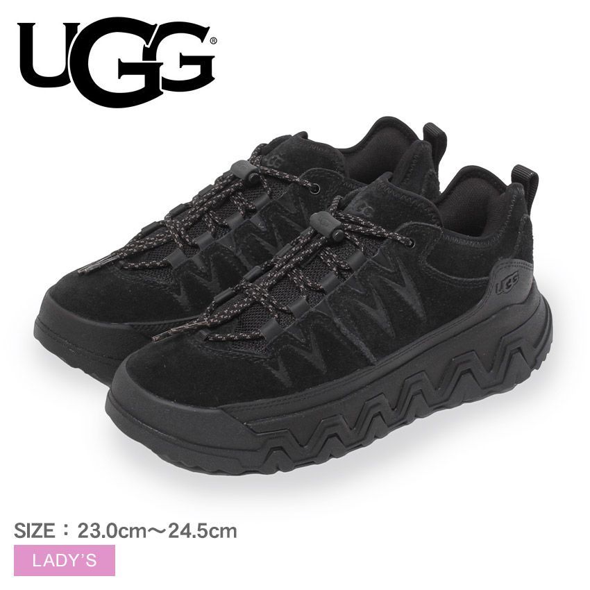 アグ スニーカー 1161830 レディース キャップトレイル ロー UGG カラー:ブラック 品番：12621860