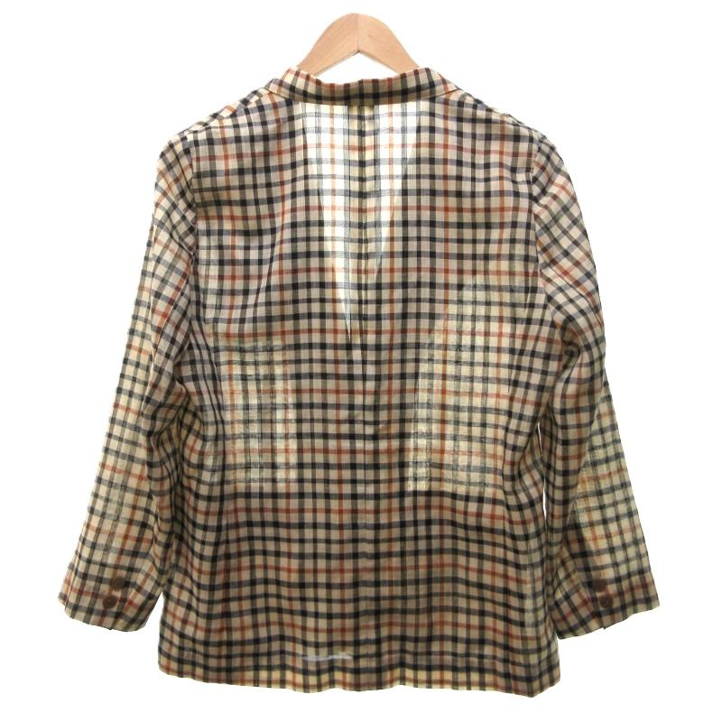 DAKS ダックス セットアップ チェックブラウン DAKS ダックス セットアップ チェックブラウン DAKS ダックス