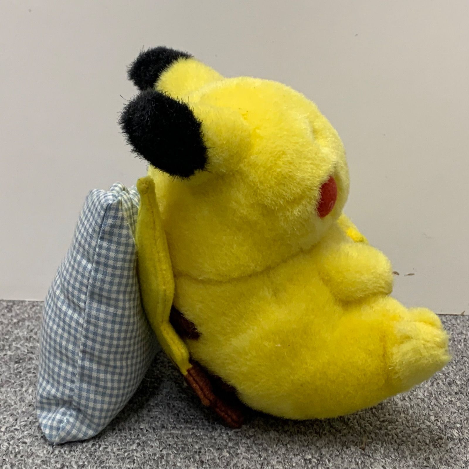 【NPA】ポケモン ピカチュウ TOMY トミー 初期 ぬいぐるみ おやすみ 枕