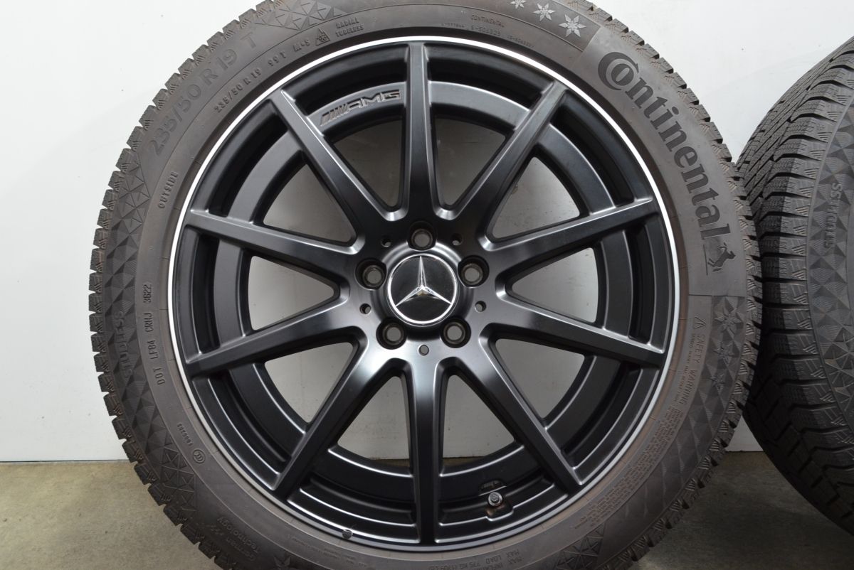 美品 バリ溝】メルセデスAMG H247 GLA34 X247 GLB35 純正 19in 8J +49 