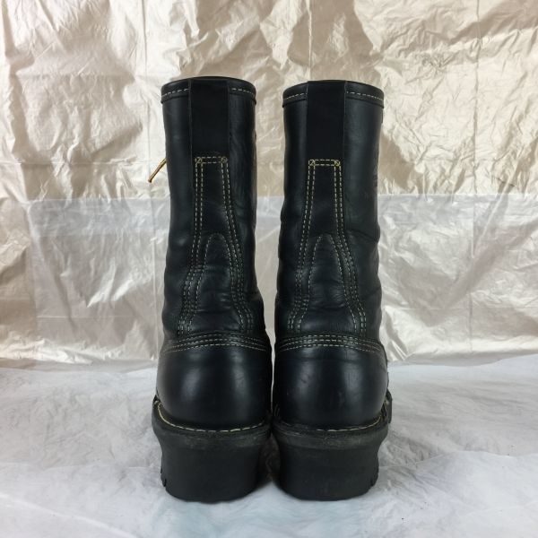 試着交換OK！ダナー/Danner/FLASHPOINT/フラッシュポイント/FIREMAN BOOTS/ファイヤーマンブーツ/耐火/森林消防隊〈10EE  27.5-28.0  黒/BLACK〉管理NO.WX06-3 試着交換OK！ダナー/Danner/FLASHPOINT/フラッシュポイント/FIREMAN