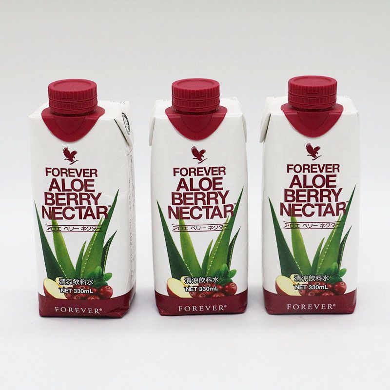 フォーエバー　アロエピーチ330&アロエベリーネクター330  ★各一箱★ フォーエバー FLP アロエ ベリー ネクター 330 330ml 3本セット