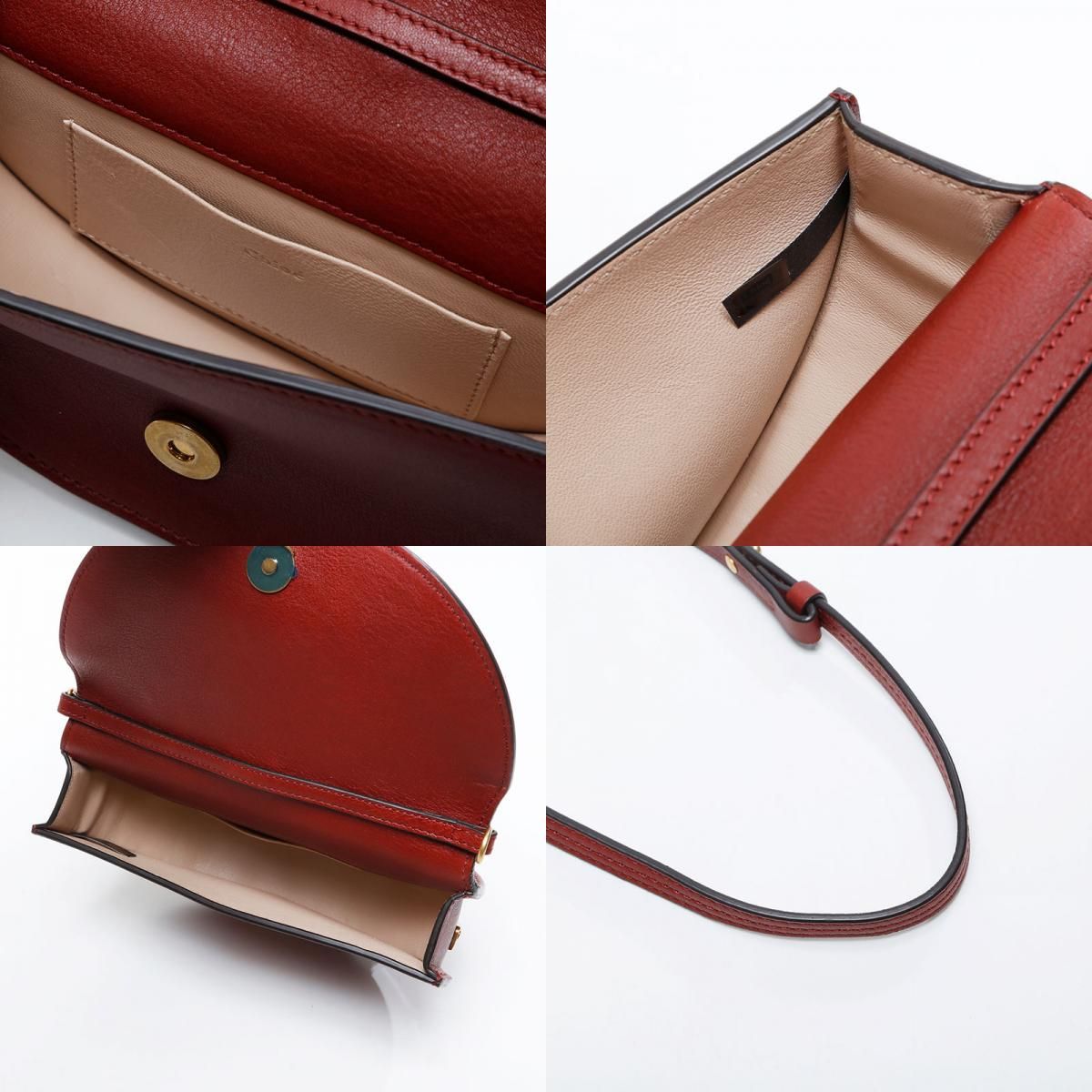 Chloe クロエ ショルダーバッグ レザー ナイル ミノディエール