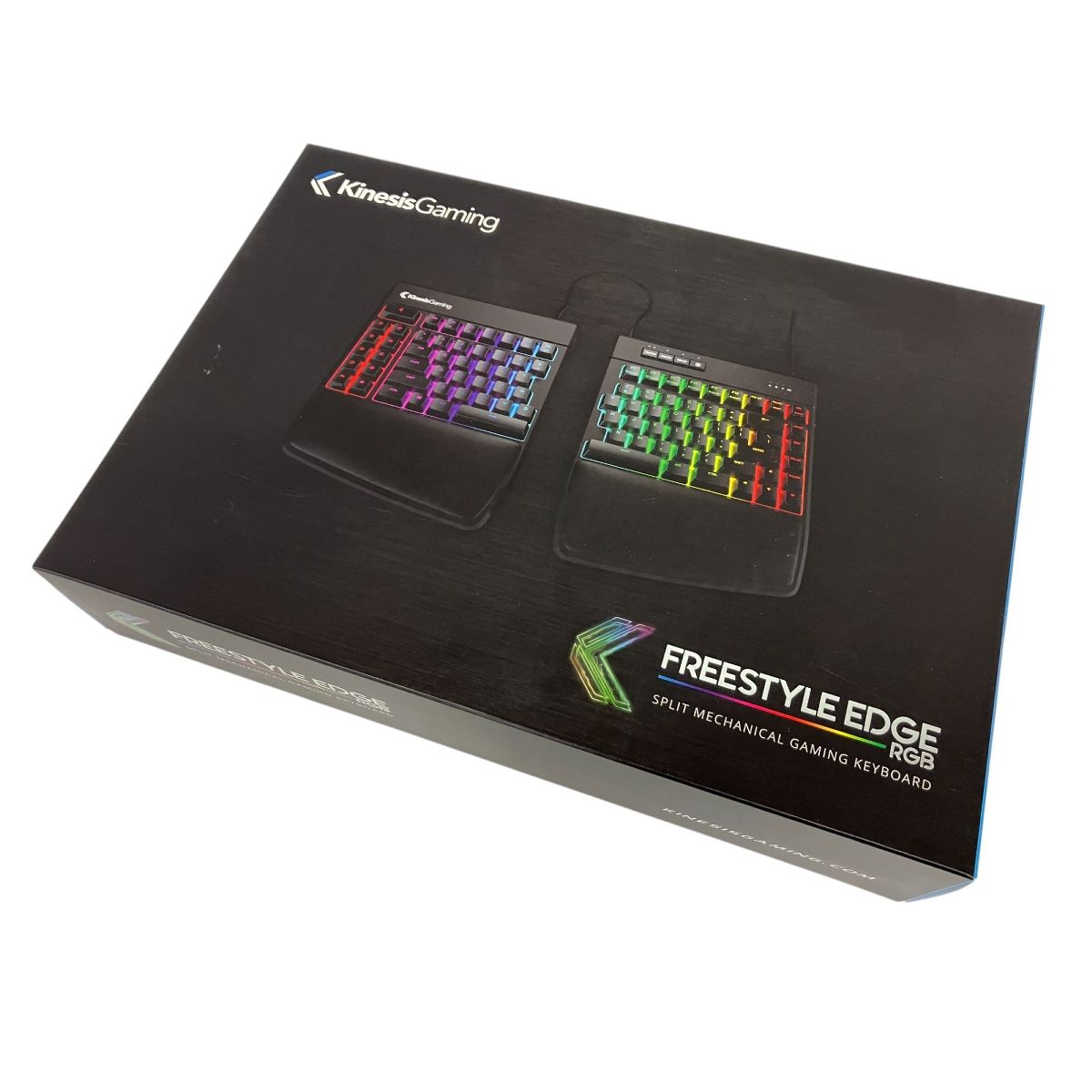 Kinesis Gaming Freestyle Edge RGB Split KB975-RED キーボード PC周辺機器 S10035752