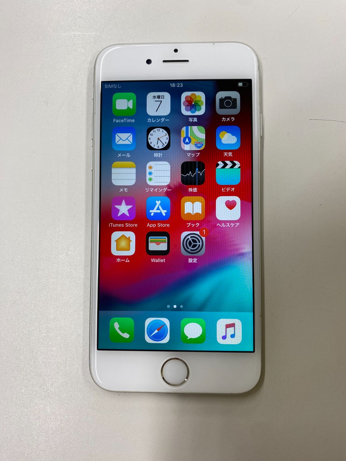 【ジャンク品】(680)SoftBank iPhone6 16GB シルバー 本体のみ