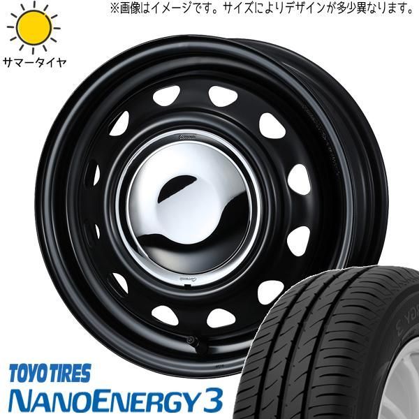 ムーブ NVAN 165/55R14 ホイールセット | トーヨー ナノエナジー3 u0026 ネオキャロ 14インチ 4穴100 