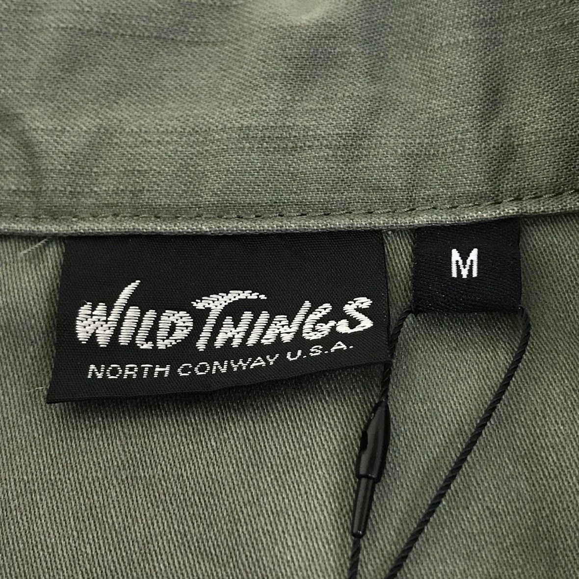 倉吉店】WILD THINGS | ワイルドシングス ミリタリージャケット BACK