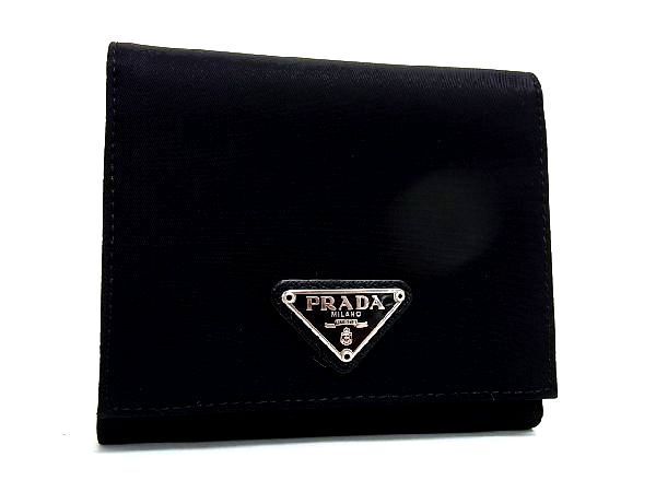 □新品□未使用□ PRADA プラダ テスートナイロン 三つ折り 財布