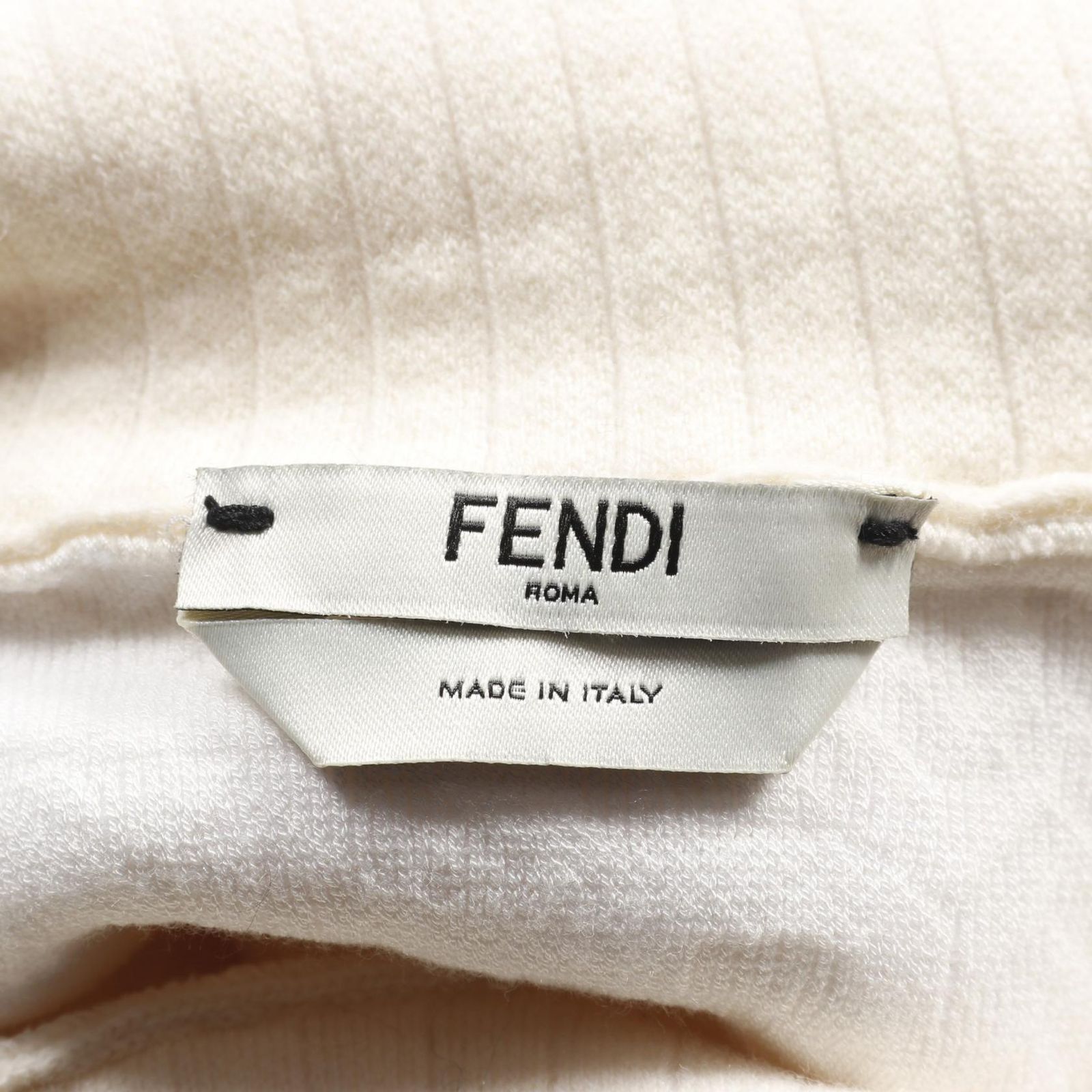 フェンディ FENDI ニット FFカリグラフィロゴ FZX697 AHE9 クリーム  