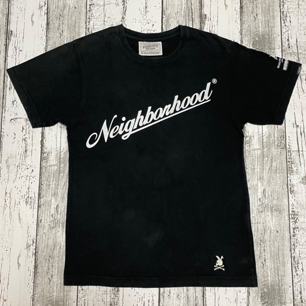 に人気NEIGHBORHOOD MDCM EX/C-TEE.SS BLACK M Tシャツ/カットソー(半袖/袖なし)