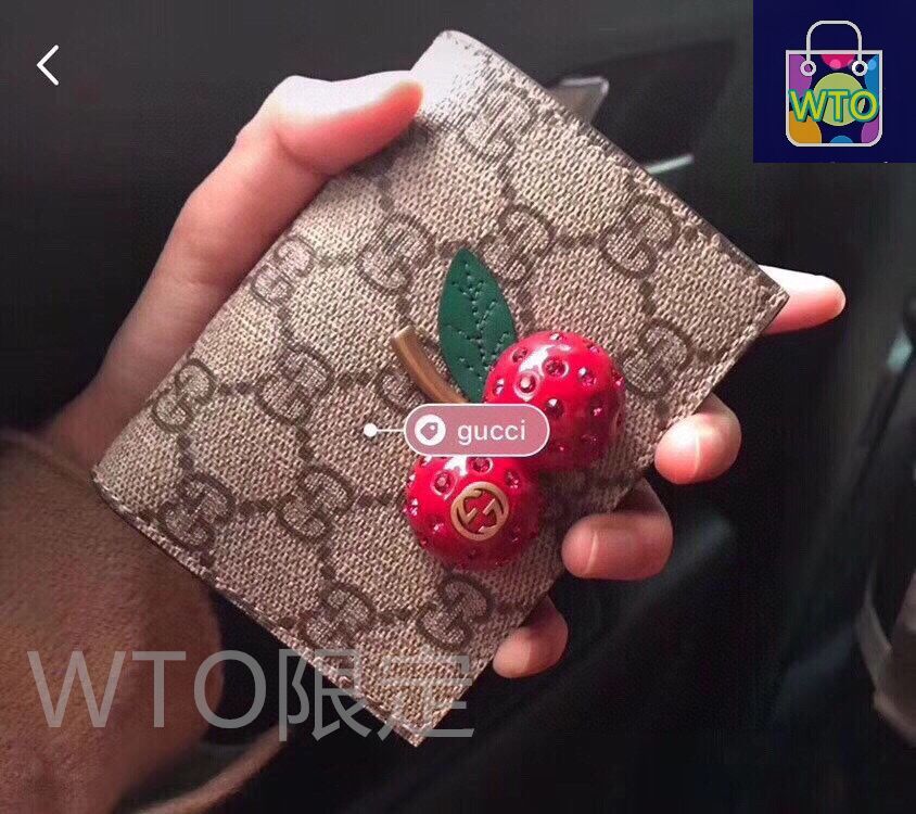 【ぴょん吉様】専用購入ページ 今日特価】Gucci グッチ ガーデン記念品さくらんぼシリーズ 立体