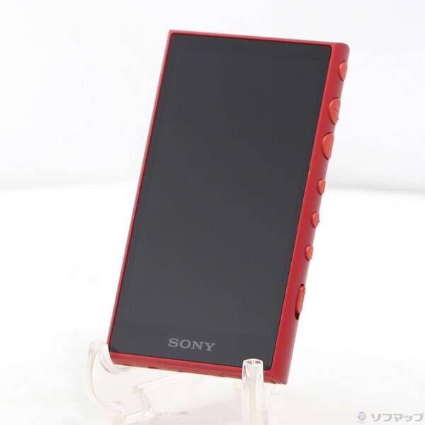 〔 品〕 WALKMAN A100シリーズ メモリ32GB microSD レッド NW-A106 348