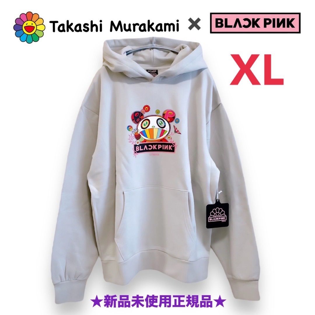 新品未使用カラー★新品未使用正規品★ Black Pink 村上隆　コラボ　パーカー