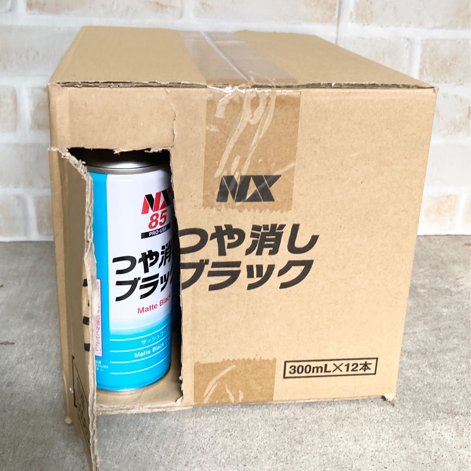 NX85 つや消しブラック 300ml 黒色艶消し塗装剤 - メンテナンス用品