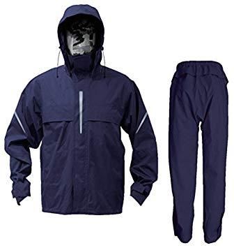 2営業日で発送 TRUSCO トラスコ中山 TRW360553LTRUSCO ベンチレーション 通気口 付レインスーツ ネイビー 3L8564321