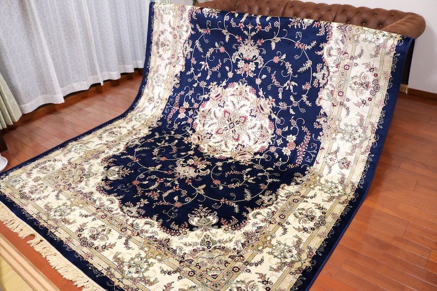 ペルシャ柄絨毯 200×290 新品未使用 大判ラグ カーペット 訳あり ペルシャ柄絨毯 200×290 新品未使用 大判ラグ カーペット 訳あり