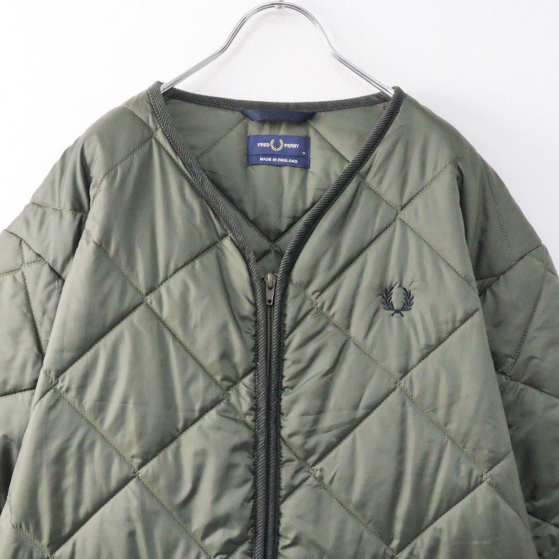 フレッドペリー × ラベンハム FRED PERRY × LAVENHAM J2852 ノーカラー 