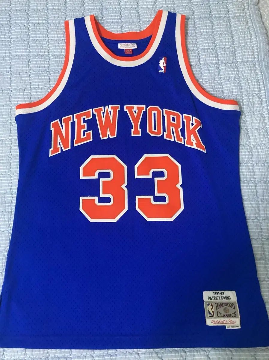 Mitchellandness ミッチェルアンドネス ニューヨーク ニックス ユーイング Swingman スウィングマン L