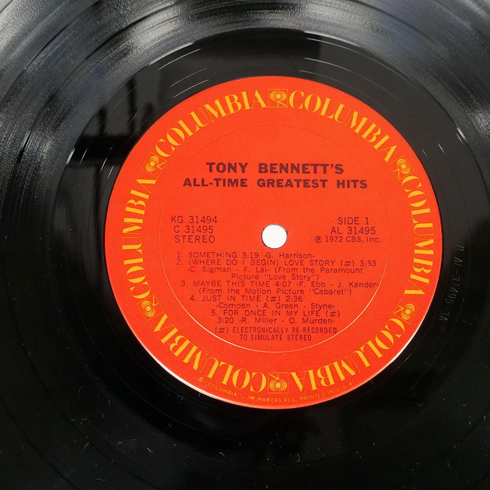 US盤 TONY BENNETT & BILL EVANS/ALL-TIME GREATEST HITS