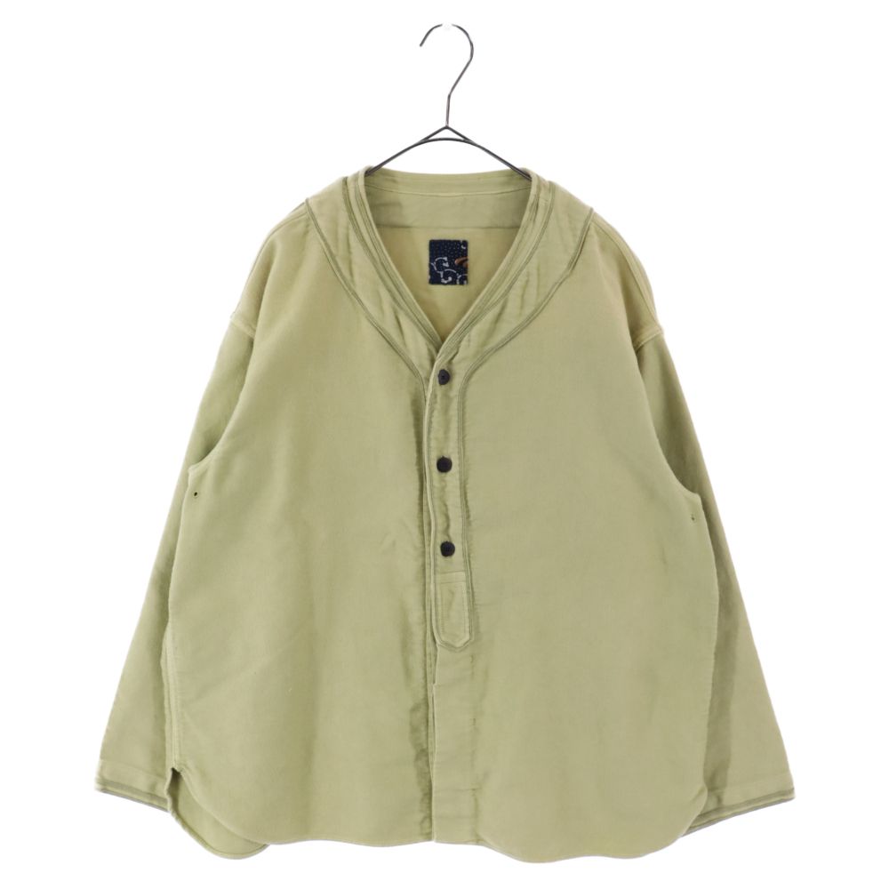 VISVIM ビズビム 19SS 0119105011013 DUGOUT SHIRT L/S ダグアウト ベースボール シャツ 長袖  オフホワイト系 4