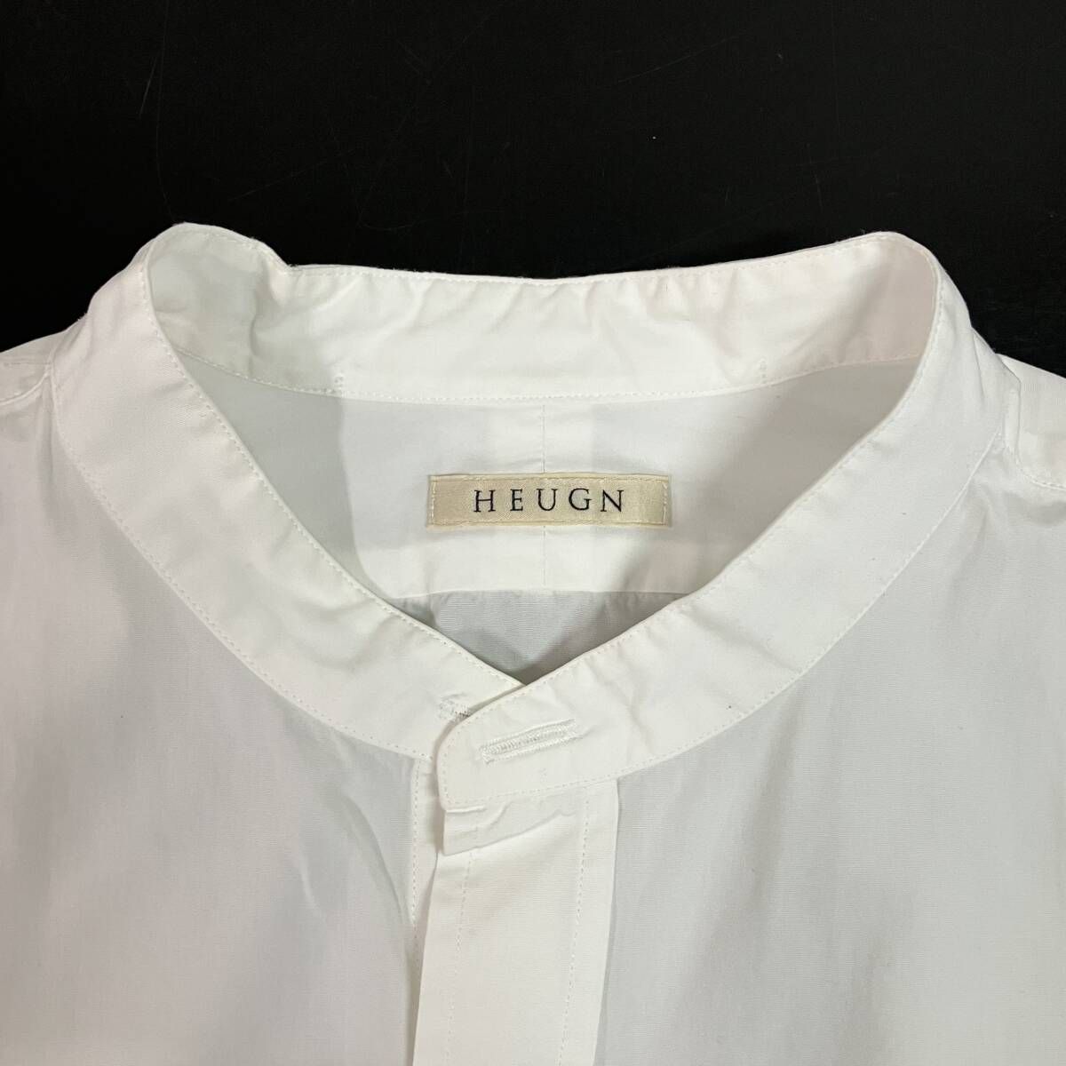 HEUGN ユーゲン Rob シャツ ホワイト HEUGN ホワイト 長袖シャツ HEUGN