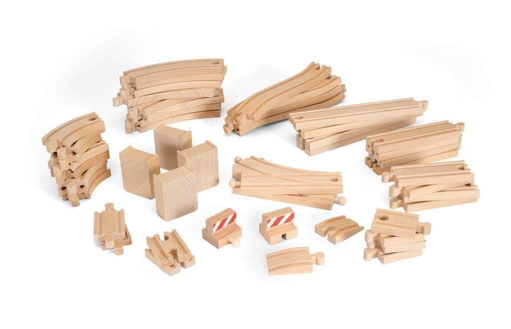 BRIO 50ピース追加レールセット