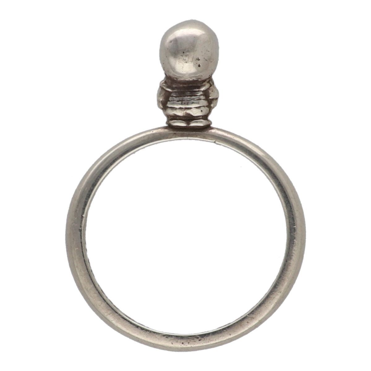 CHROME HEARTS クロムハーツ バブルガム FOTI デルフィーノ 6号 SV925 シルバー フォティ リング 指輪 25030963 RS