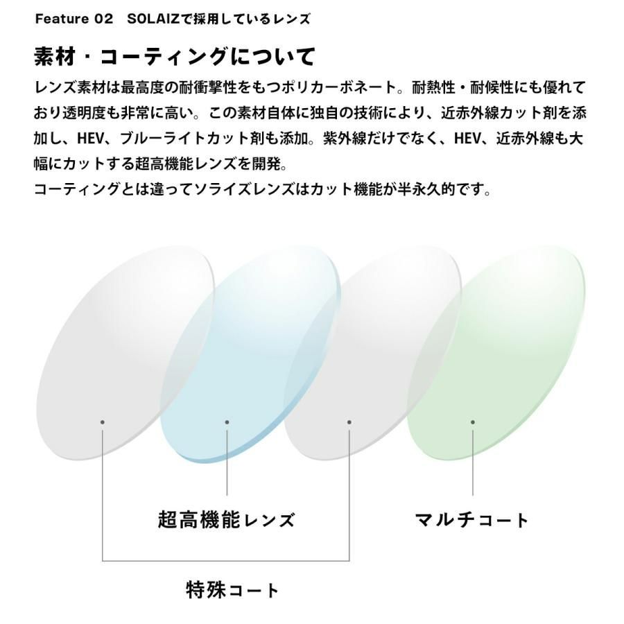 2022年最新改良版 ソライズ サングラス SLD-002 SOLAIZ 近赤外線カット