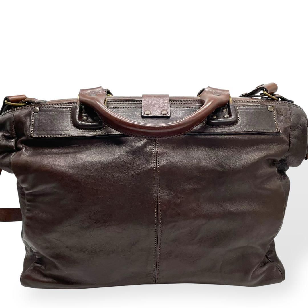 良品　DIESEL ヴィンテージ　2way ダレスバッグ　ショルダーバッグ　本革 良品 DIESEL ヴィンテージ 2way ダレスバッグ ショルダーバッグ 本革