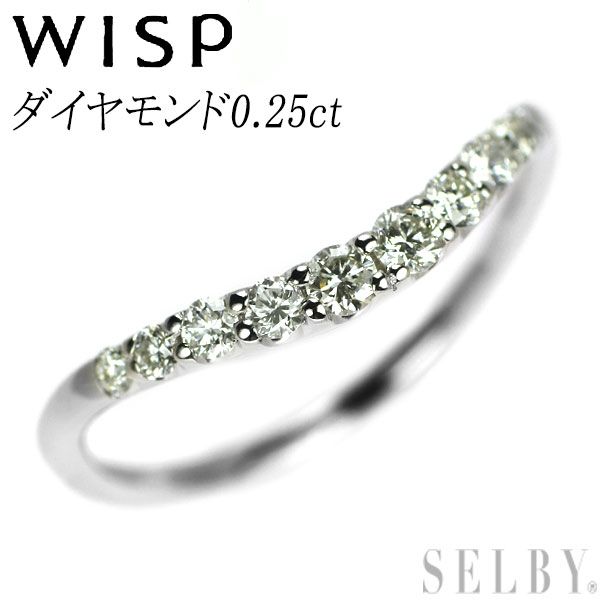 WISP Pt950 ダイヤモンド リング 0.25ct - セルビー@3400Fさま感謝