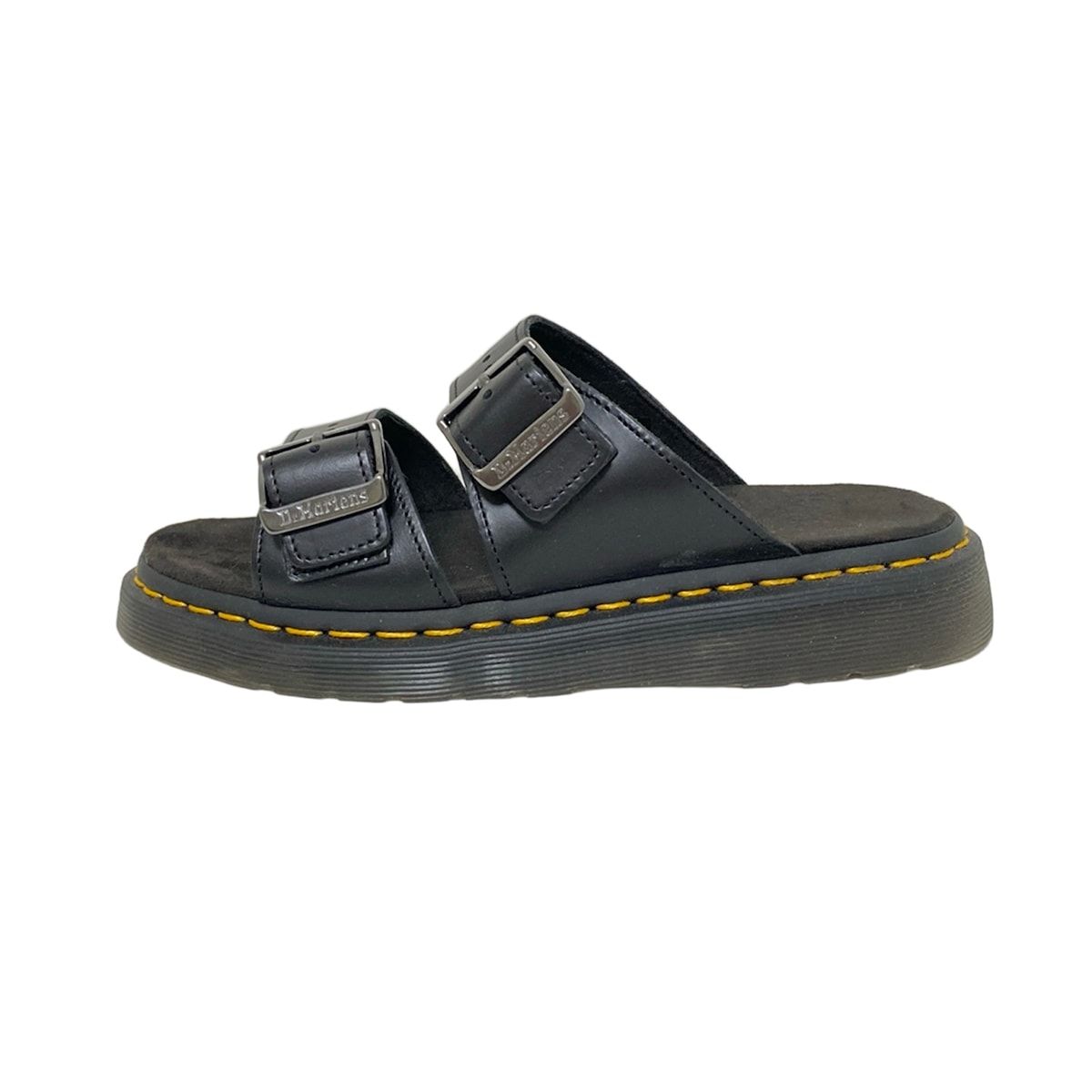 Dr.Martens ドクターマーチン サンダル UK5 レディース - 黒 レザー