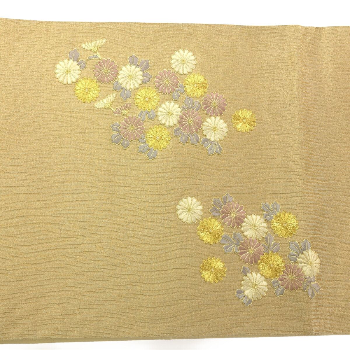袋帯/金/刺繍/美品/西陣/仕立上がり/11203 袋帯/金/刺繍/美品/西陣/仕立上がり/11203 - メルカリ