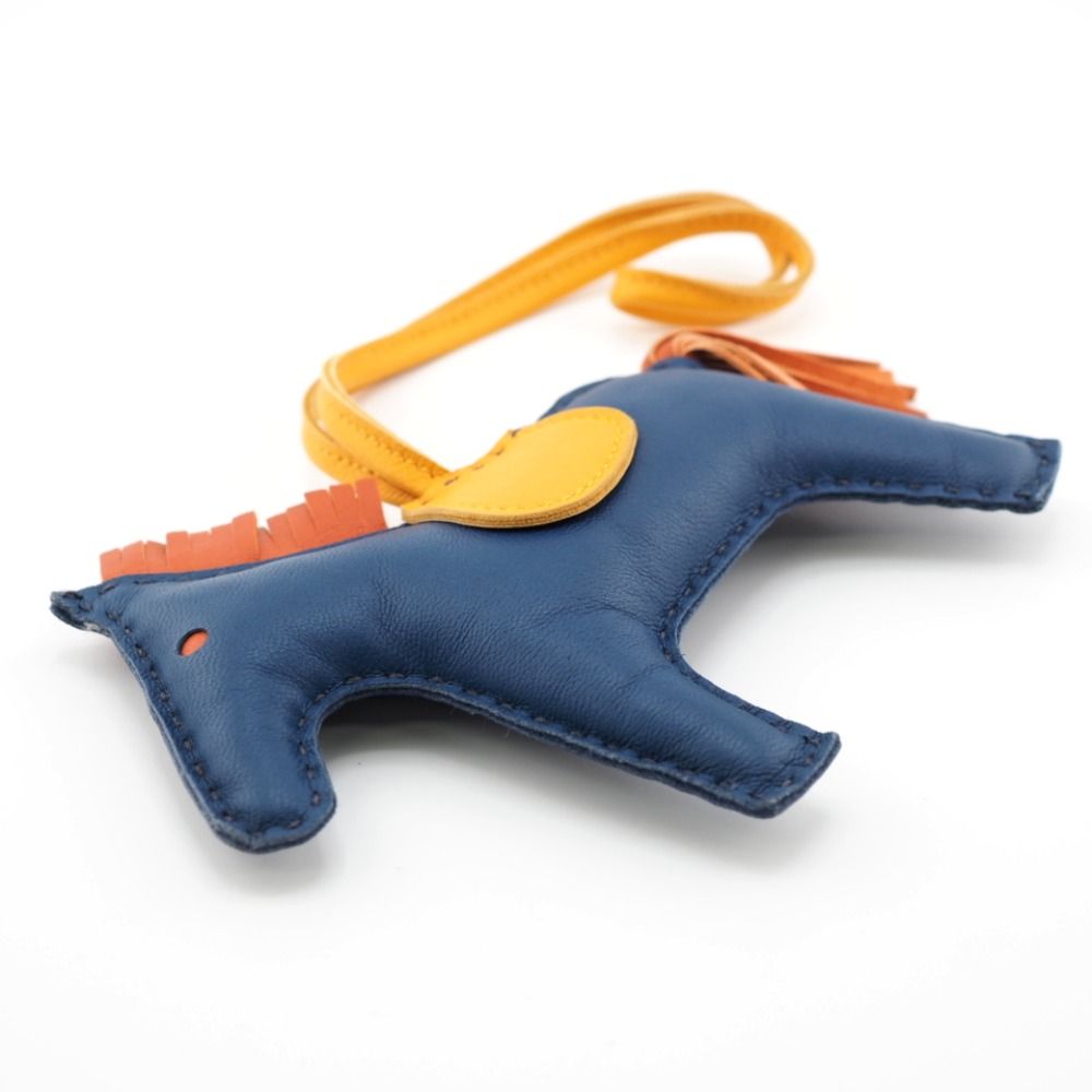 HERMES/エルメス ロデオチャームGM アニョーミロ チャーム ブルード  