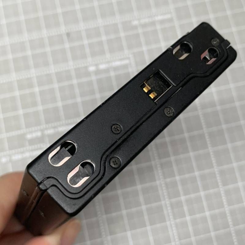 SHARP シャープ ポータブル MDヘッドホンプレーヤー MD-S25-B 本体のみ 動作未 ANARI_COM_TR