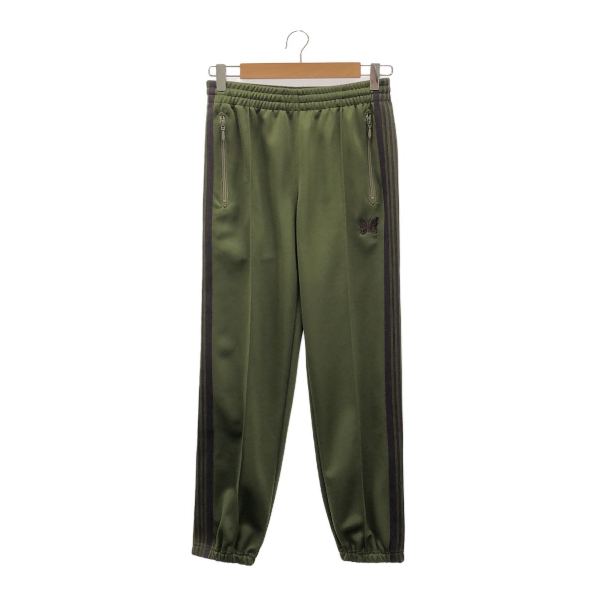 Needles ニードルズ 24SS サイズ2 Zipped Track Pant Poly Smooth OT231 定価23 100円 トラックパンツ ジャージ パンツ