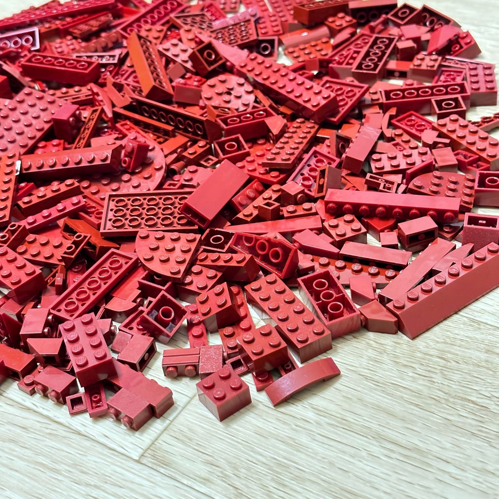 LEGO レゴ ダークレッド 中古 パーツ ブロック プレート スロープ 大量