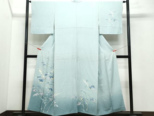 平和屋着物○名匠・初代由水十久師事 本加賀友禅作家 竹内銀風 訪問着